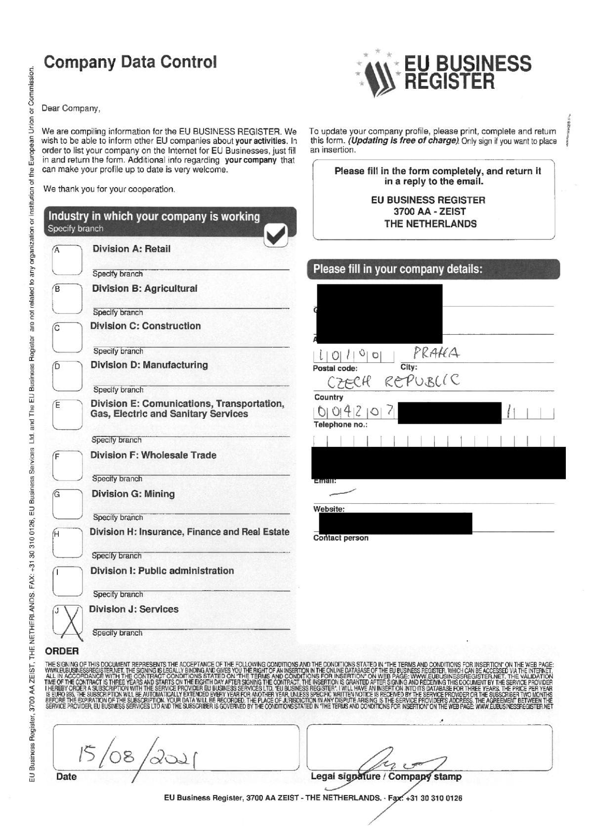 Spam “EU Business Register” : que se passe-t-il si vous ne payez pas ? Spam “EU Business Register” : que se passe-t-il si vous ne payez pas ?